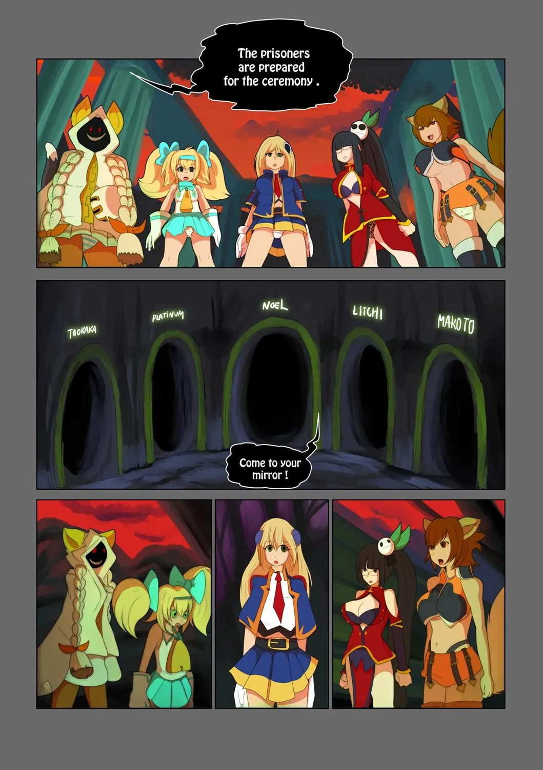 Evil Mirrors porno comics