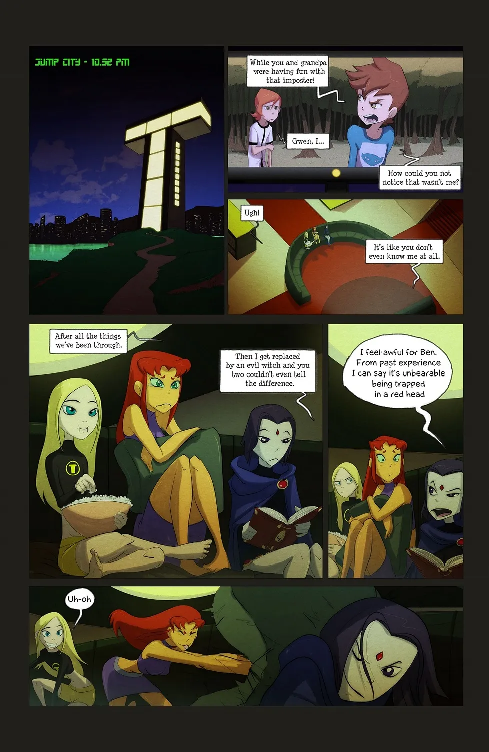 A Few Less Titans porno comics