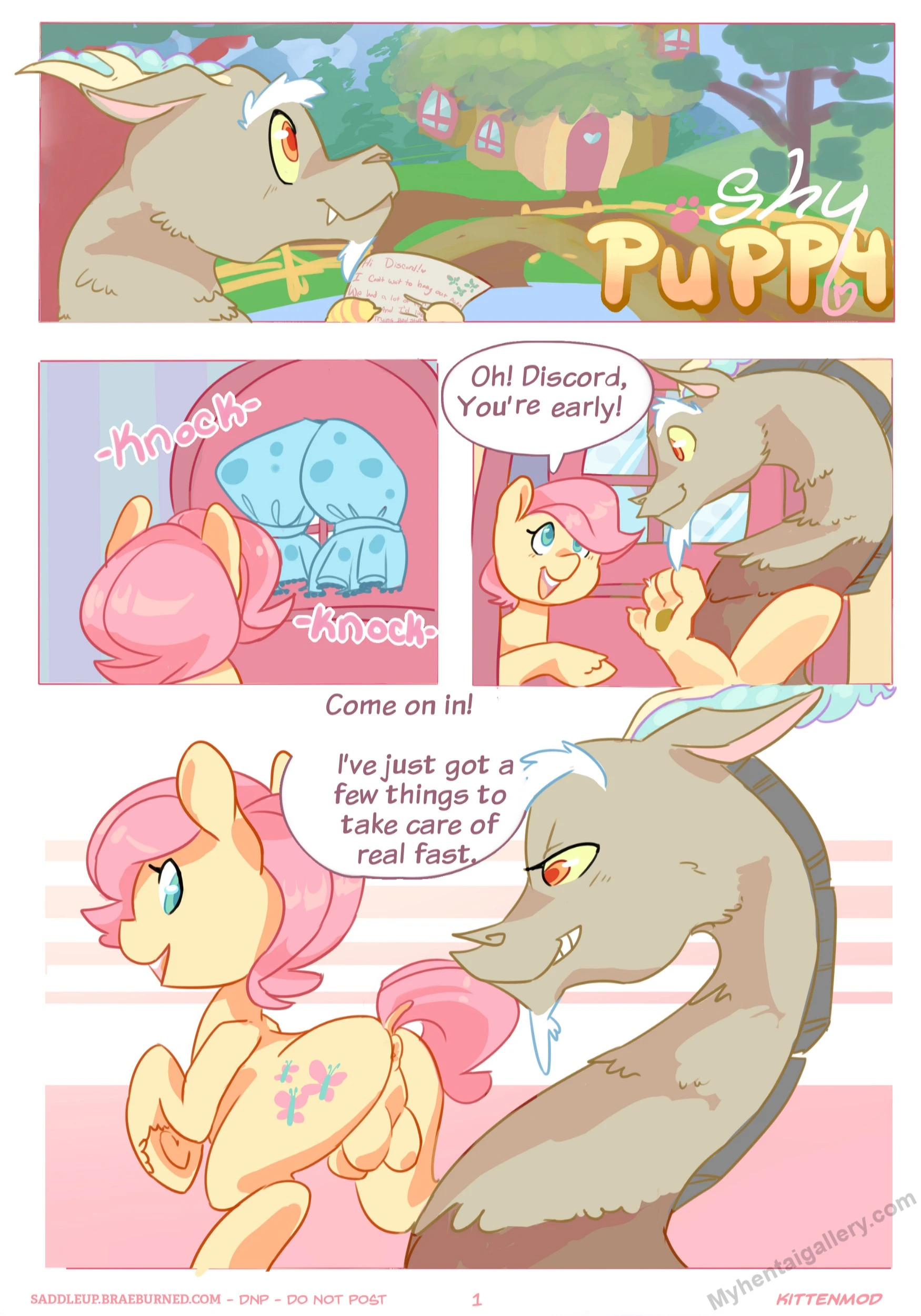 Shy Puppy porno comics