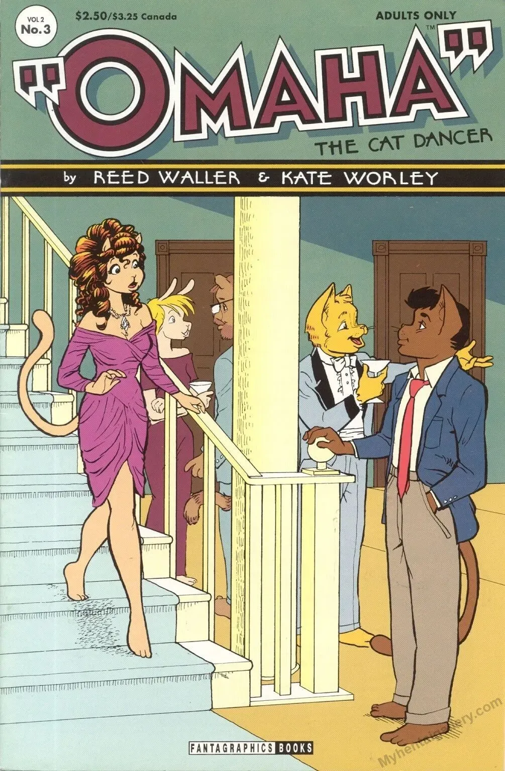 Omaha Fantagraphics 3 porno comics Cover