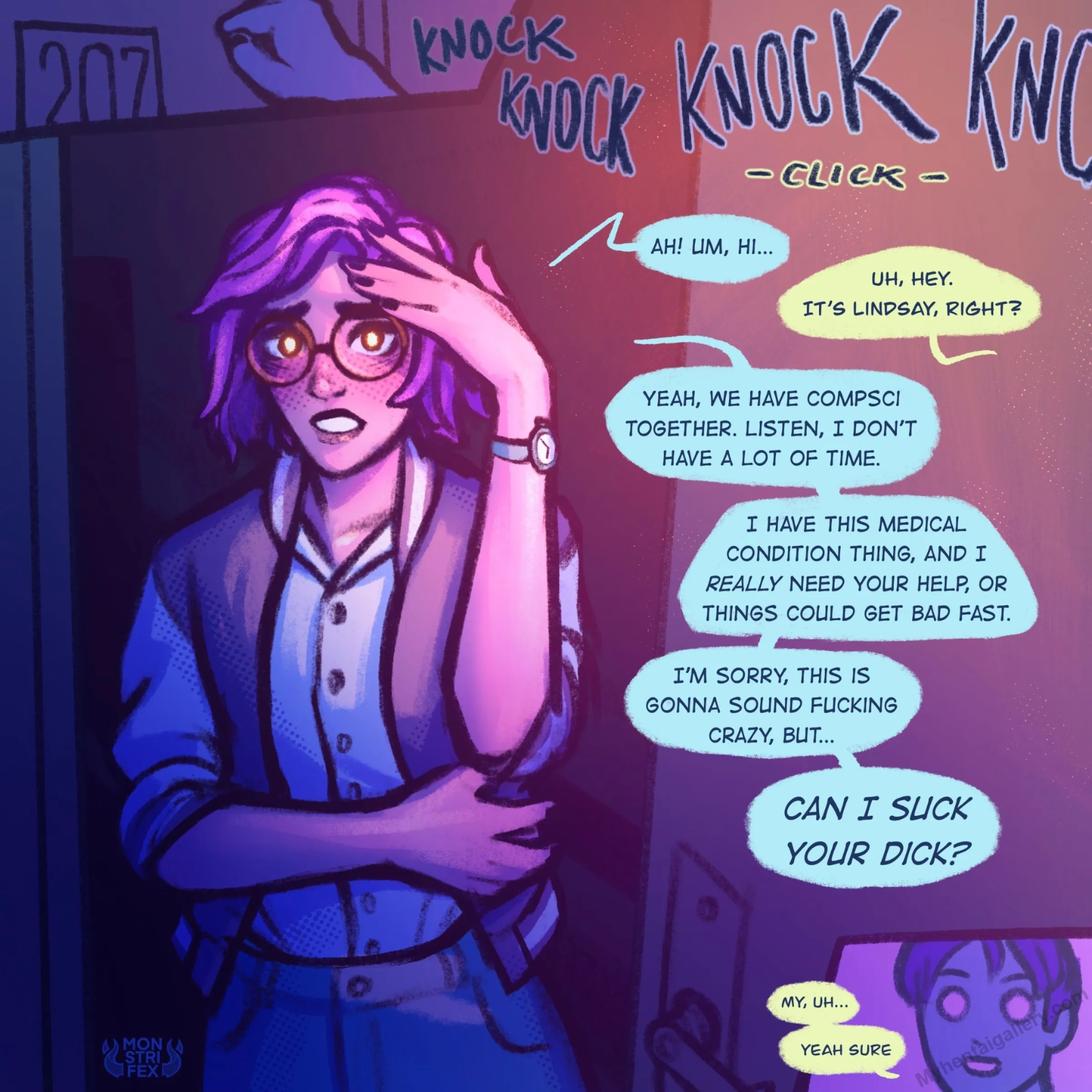 A Classmate In Need porno comics