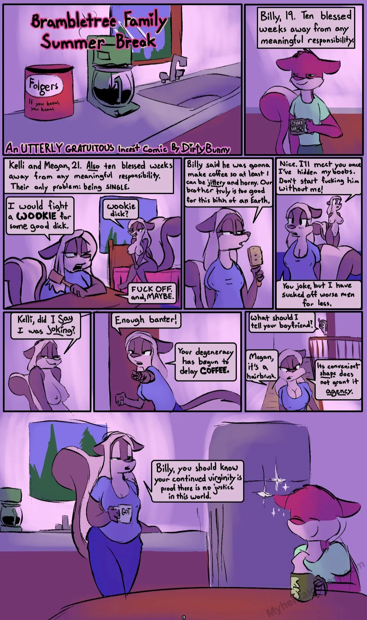 Brambletree Family Summer Vacation porno comics
