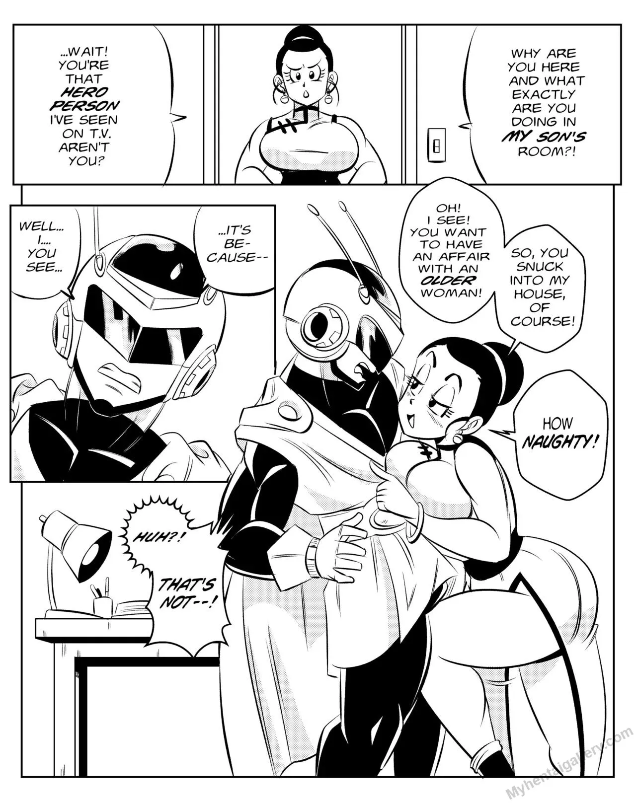 Chi Cheeks 1 porno comics Cover