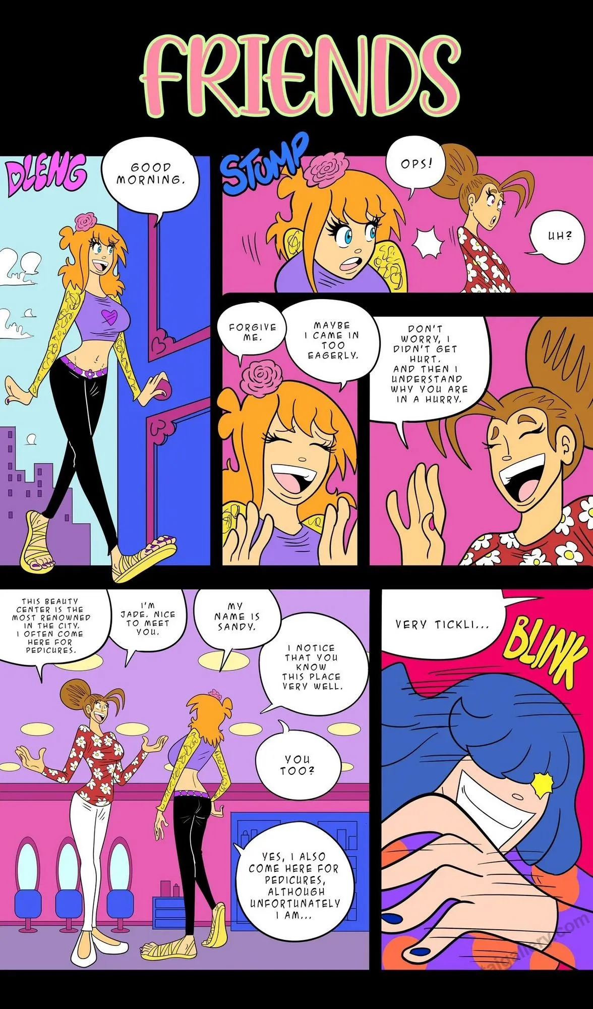 Friends! porno comics