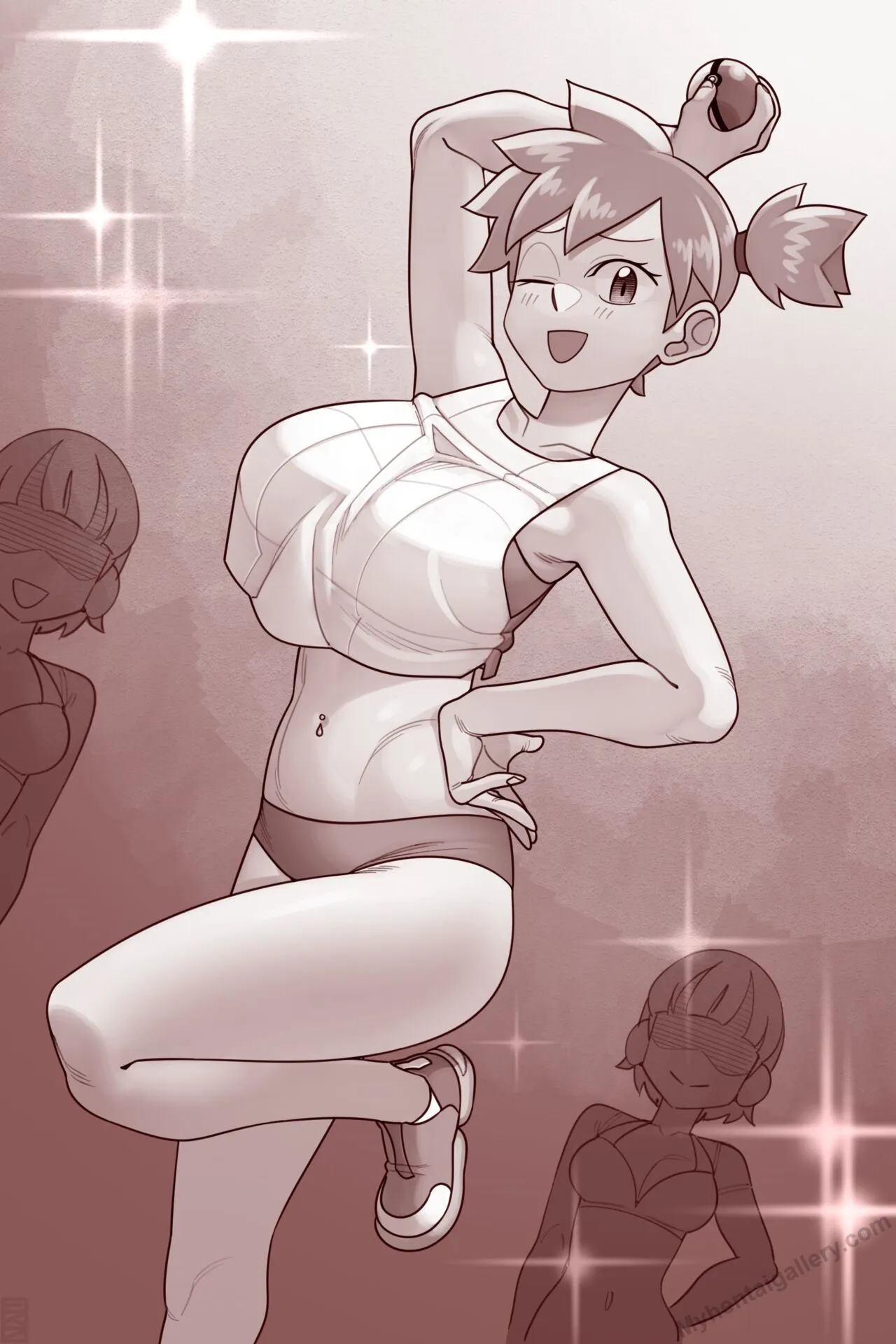 Misty Zuri porno comics Cover