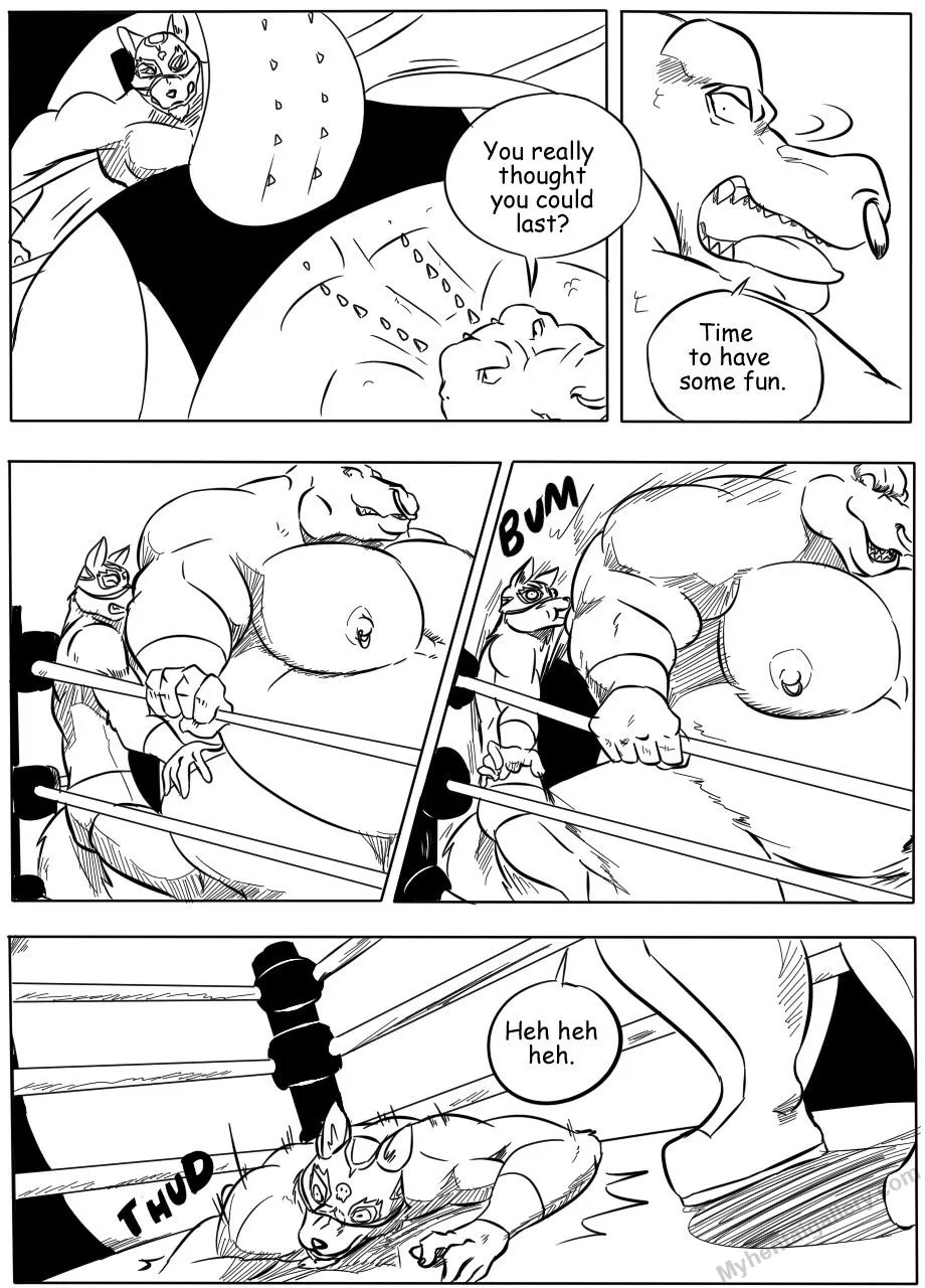 Toying With A Jobber porno comics Cover