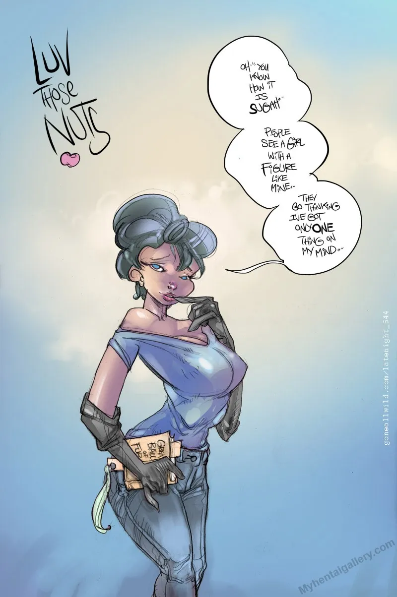 Luv Those Nuts porno comics Cover