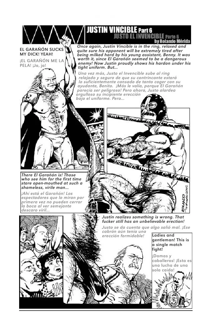 Justin Vincible 6 porno comics Cover