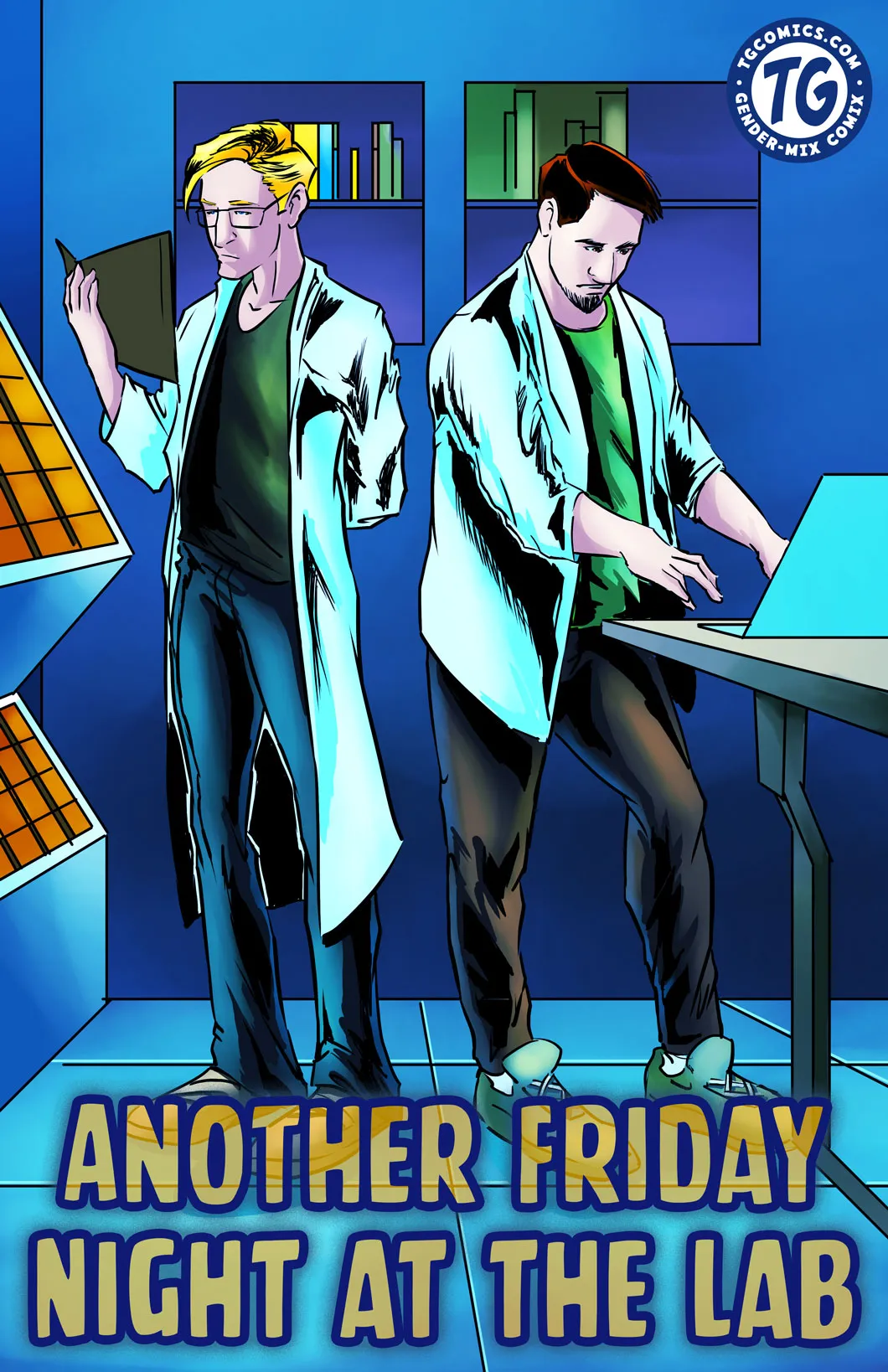 Another Friday Night At The Lab porno comics