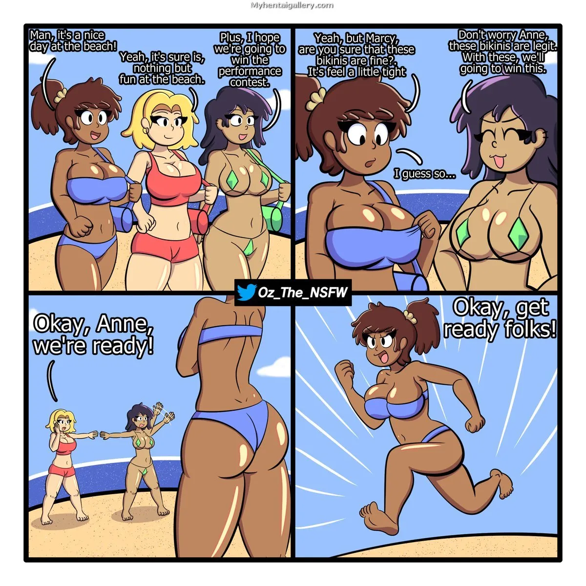 Pop Goes The Calamity Trio porno comics