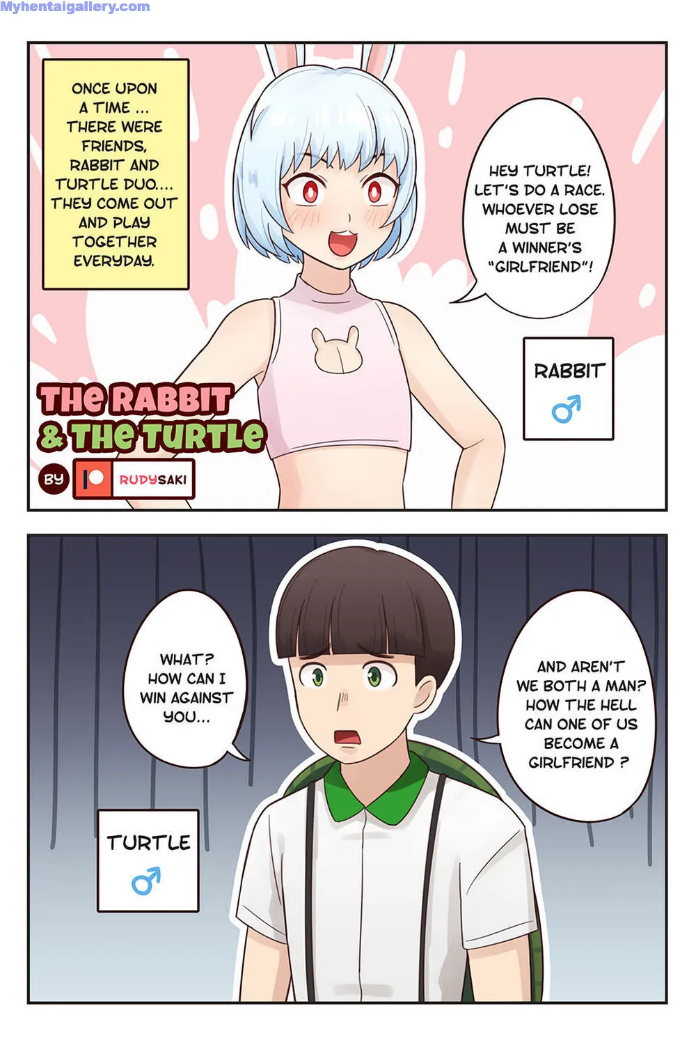 The Rabbit And The Turtle porno comics