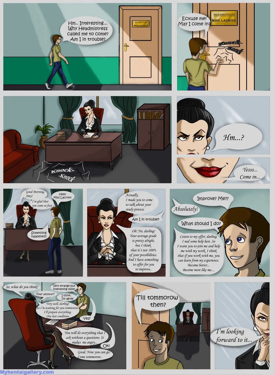 Tempting Offer porno comics