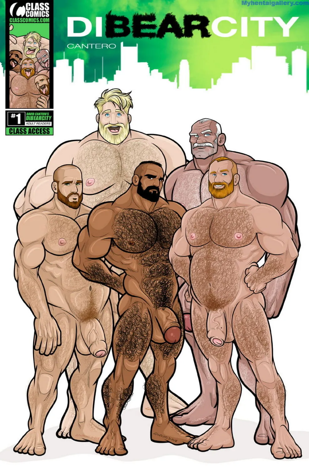 Dibearcity 1 porno comics