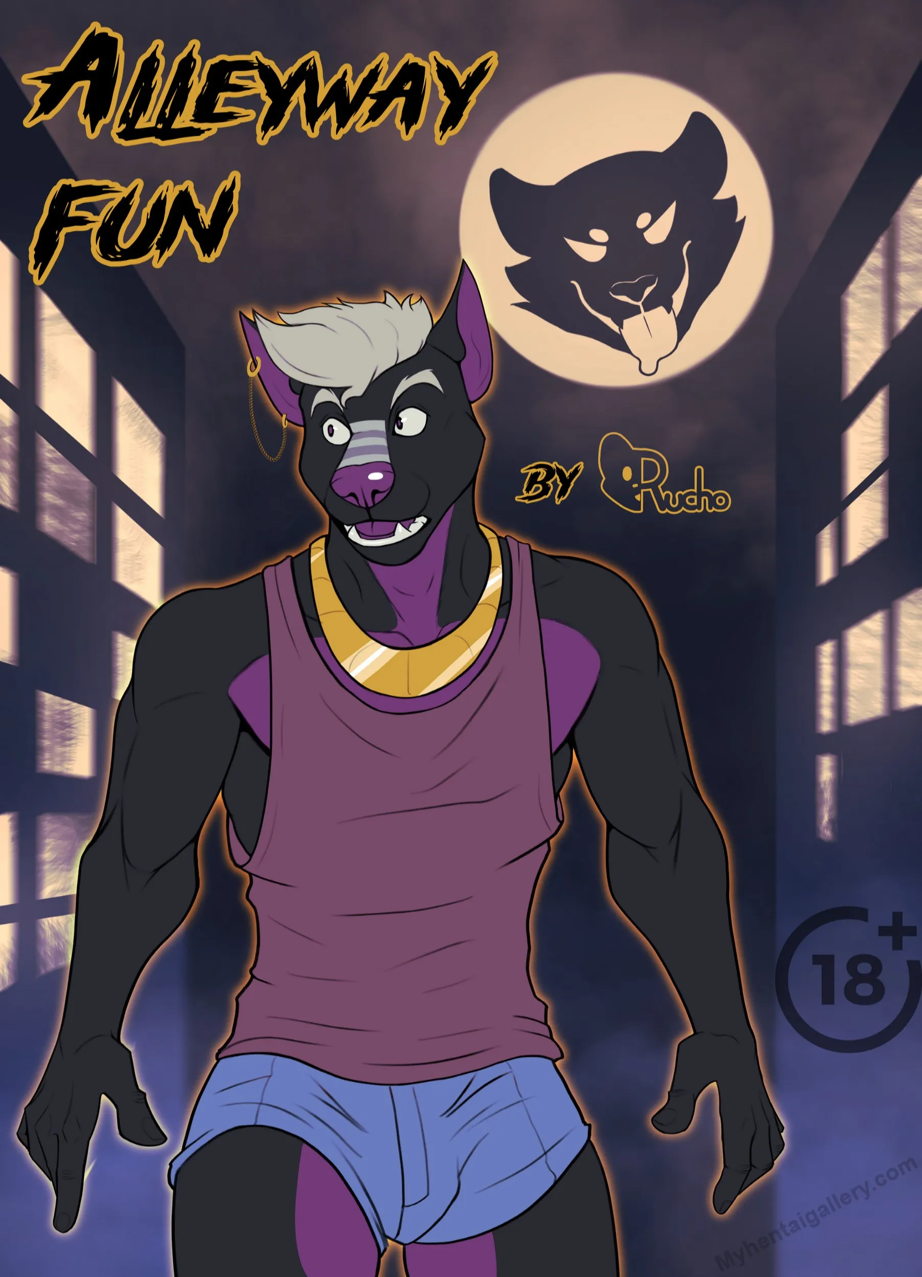 Alleyway Fun porno comics Cover