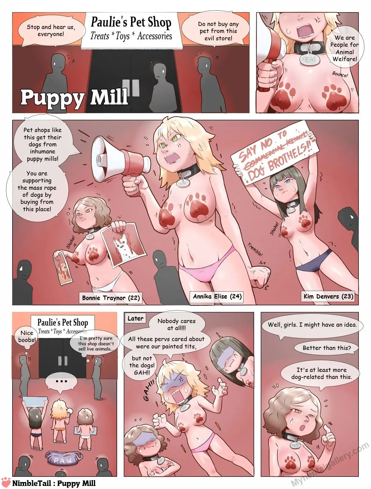 Puppy Mill porno comics Cover