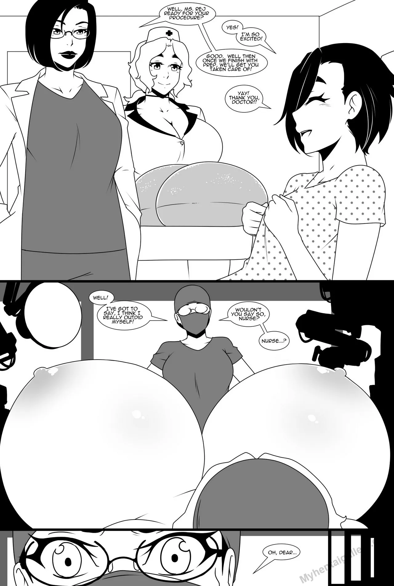 The Procedure porno comics Cover