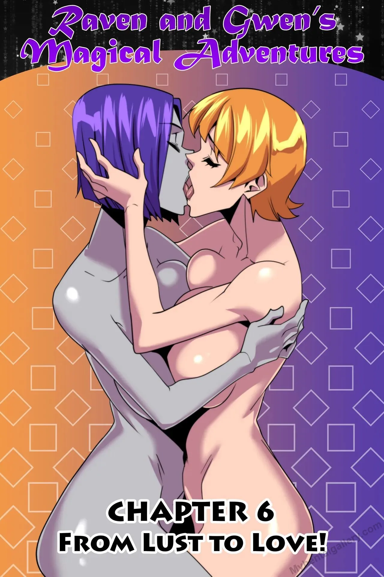 Raven And Gwen's Magical Adventures 6 - From Lust To Love! porno comics Cover