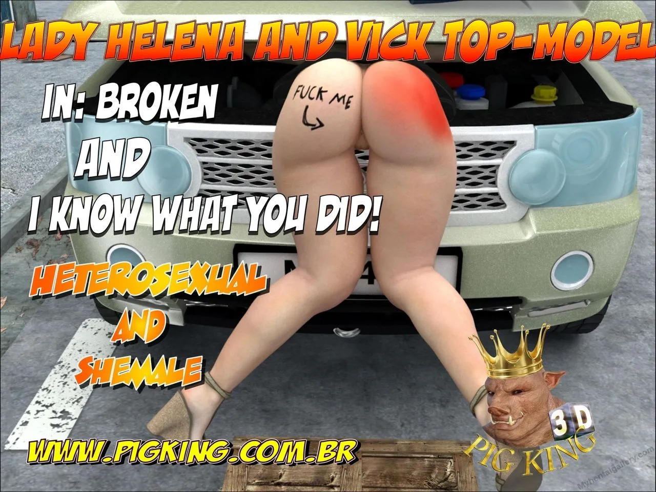 Lady Helena - Pigs Hole 2 porno comics Cover