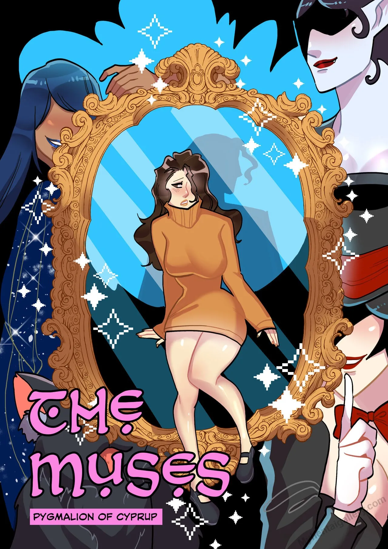The Muses porno comics Cover