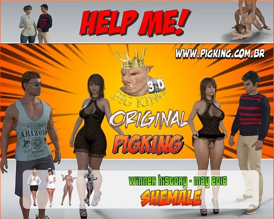 Help Me 1 porno comics Cover