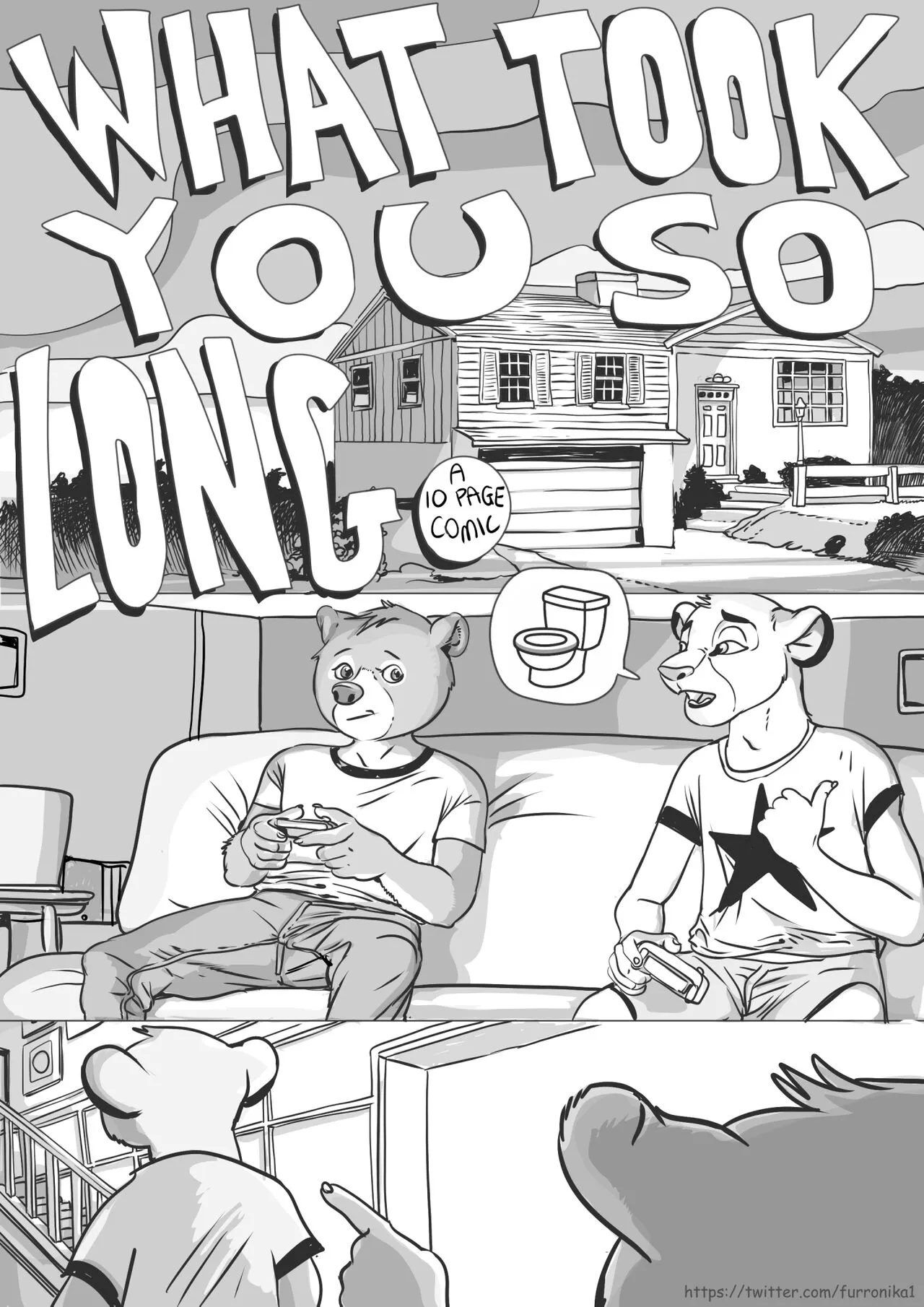 What Took You So Long porno comics Cover