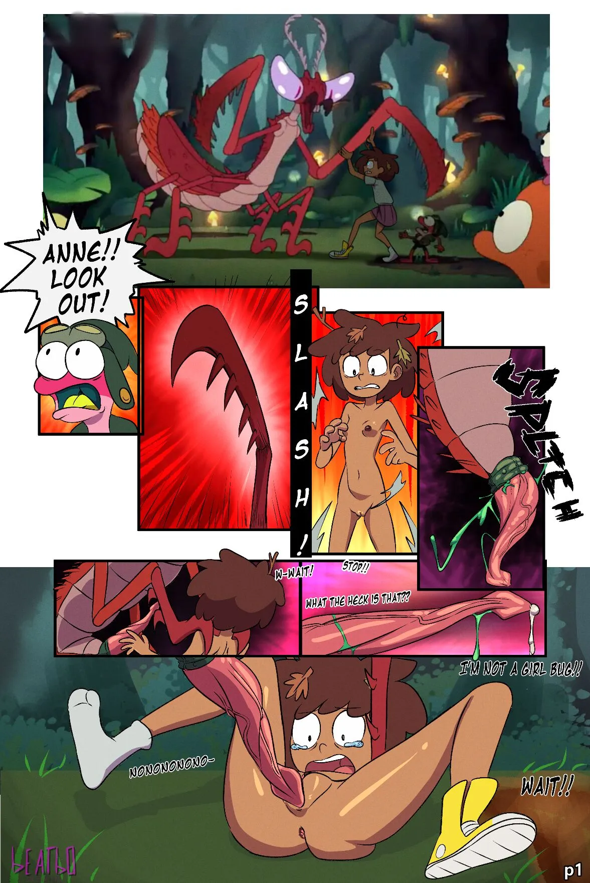 Amphibia - Anne Or Beast porno comics