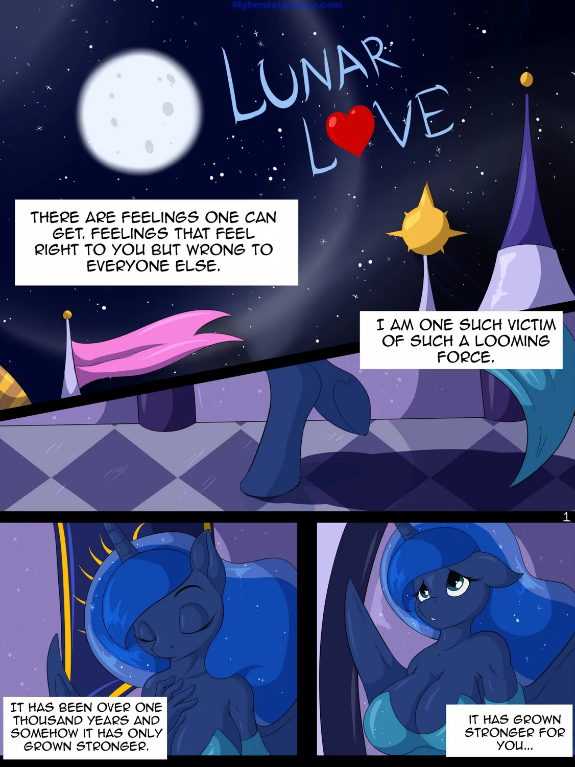 Lunar Love porno comics