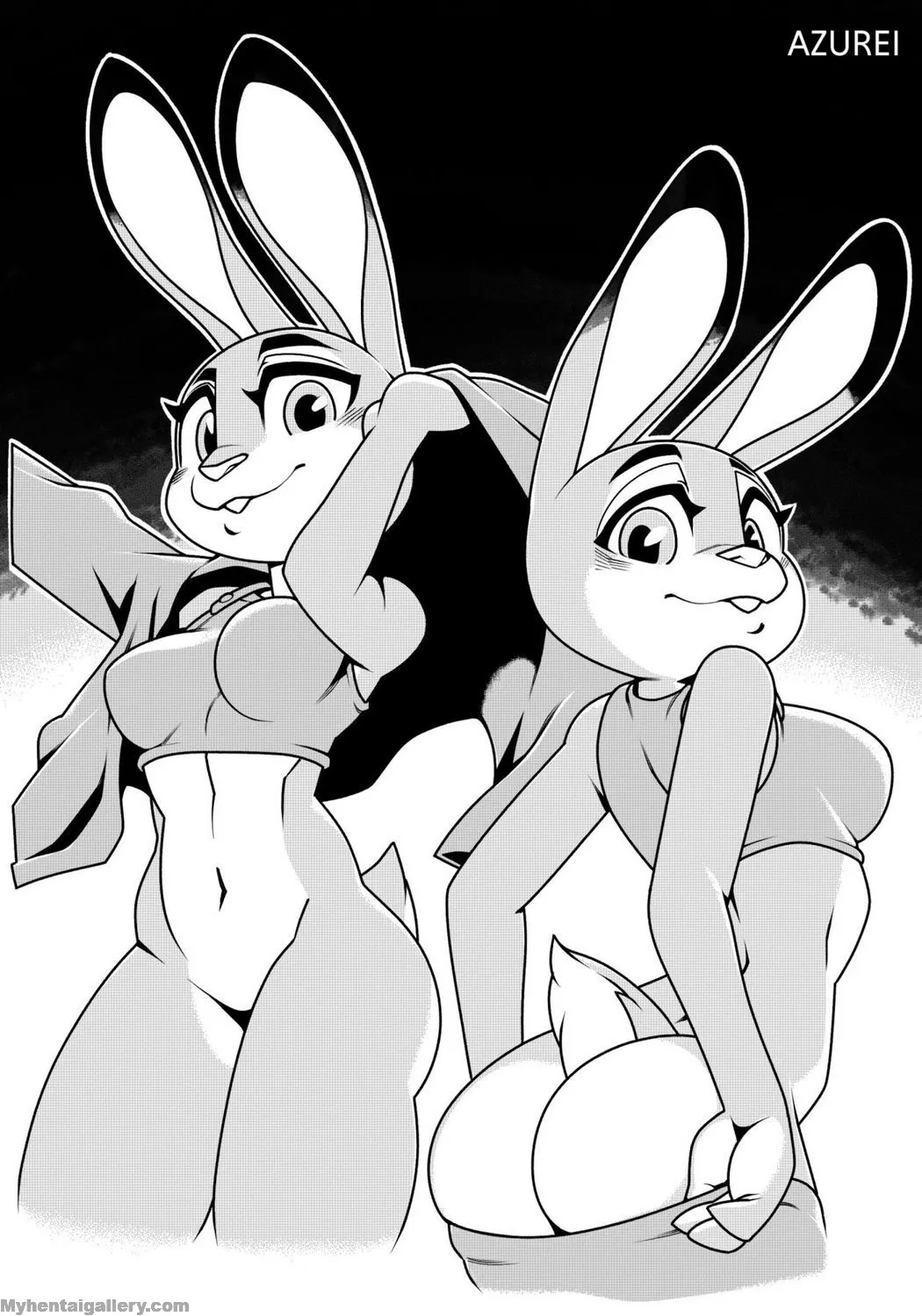 Judy Hopps x Nick Wilde porno comics