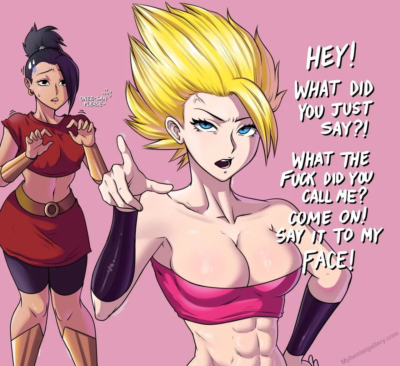 Kale & Caulifla (She's Angry) porno comics
