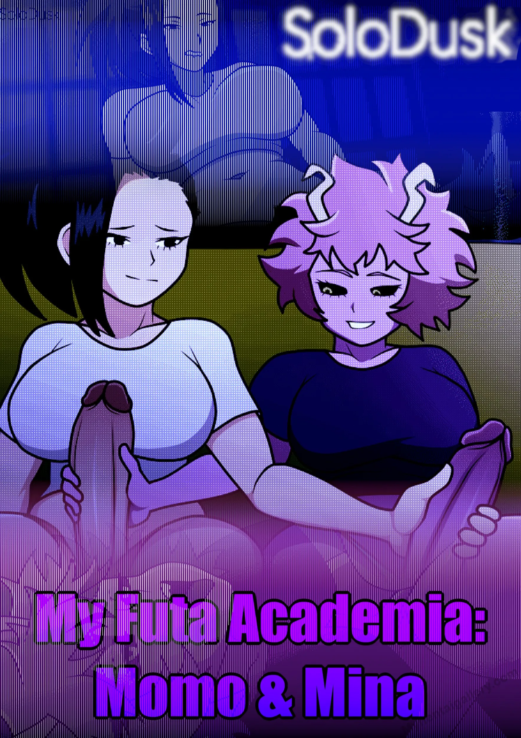 My Futa Academia - Momo & Mina porno comics