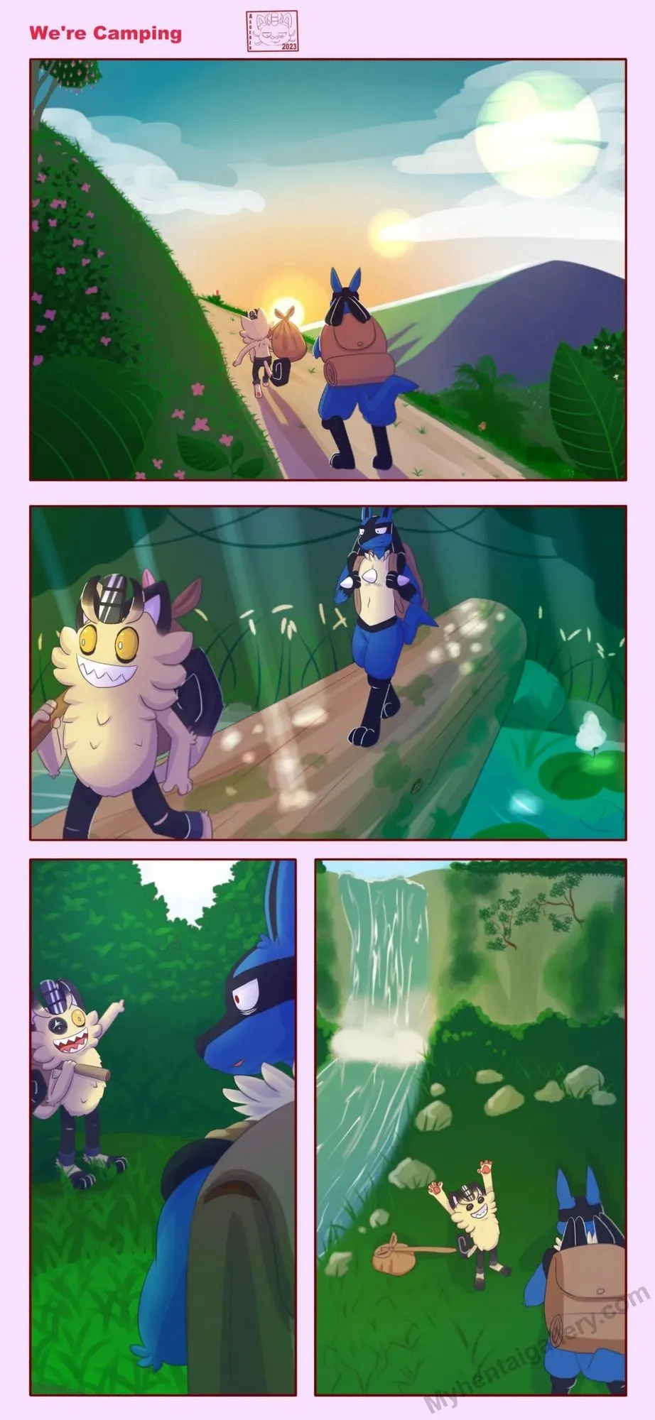 Just Pokemon 4 porno comics Cover