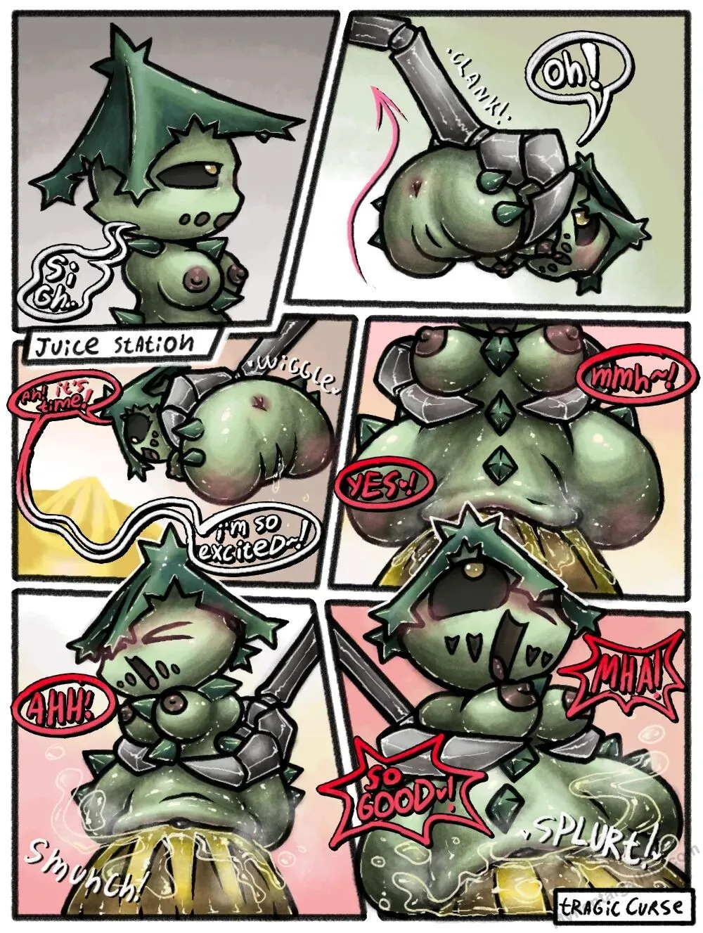 Cactus Juice Harvest porno comics Cover