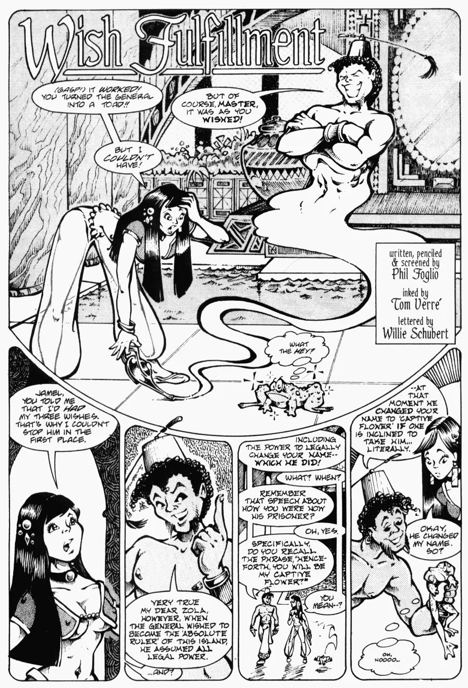 Wish Fulfillment porno comics Cover