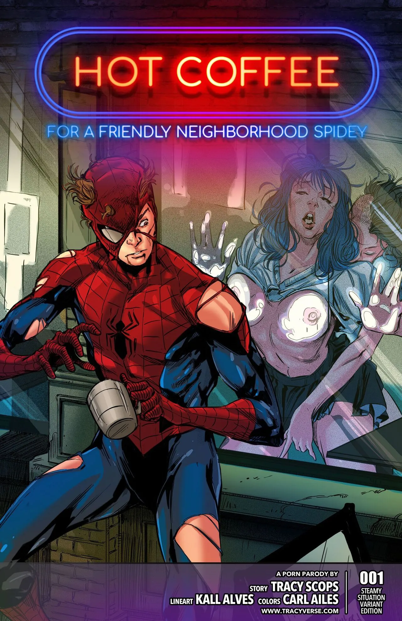 Hot Coffee For A Friendly Neighborhood Spidey porno comics
