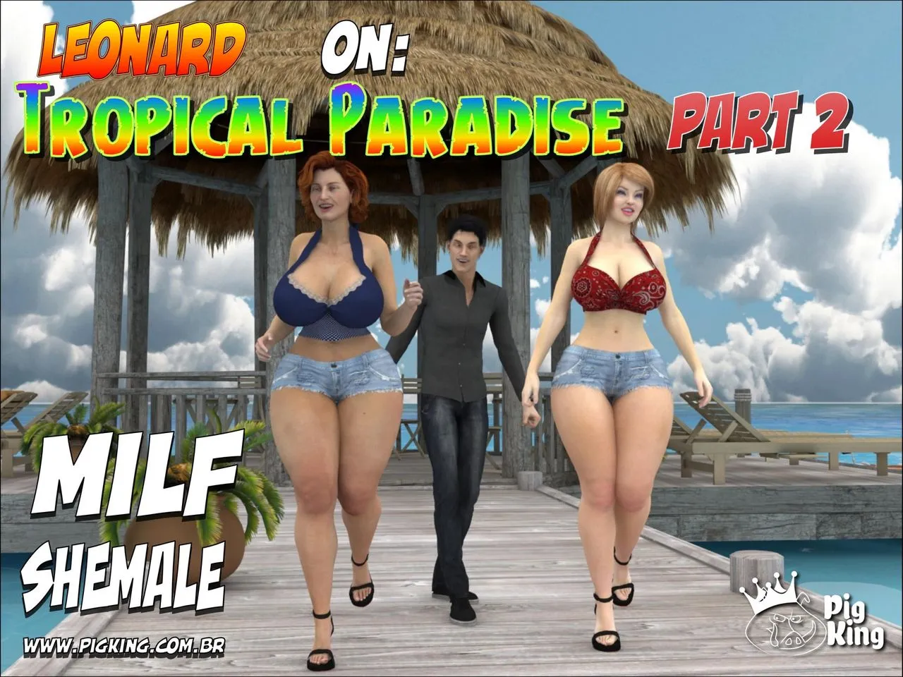 Leonard On - Tropical Paradise 2 porno comics