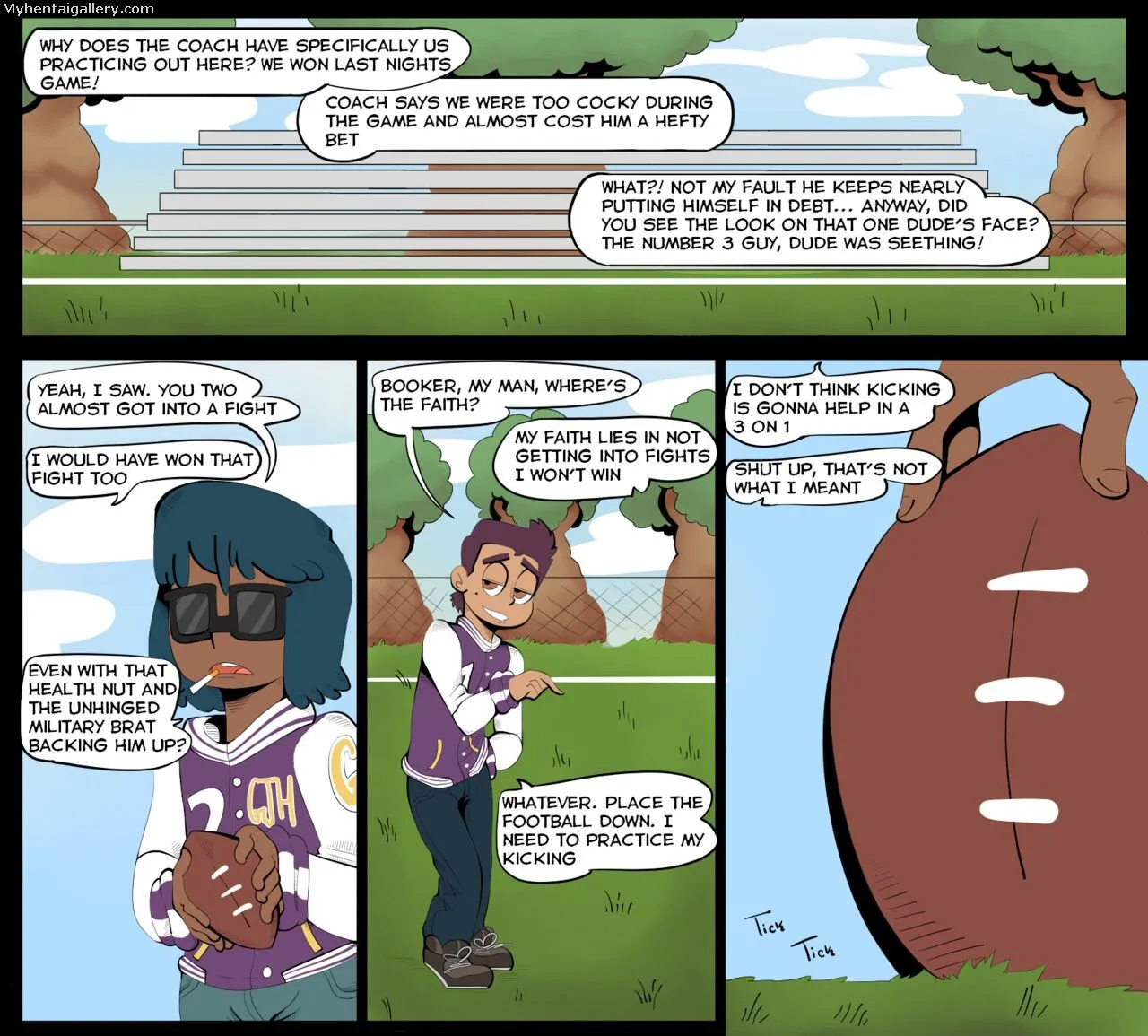 The Sinclairs & Eclairs - Family Discussion porno comics