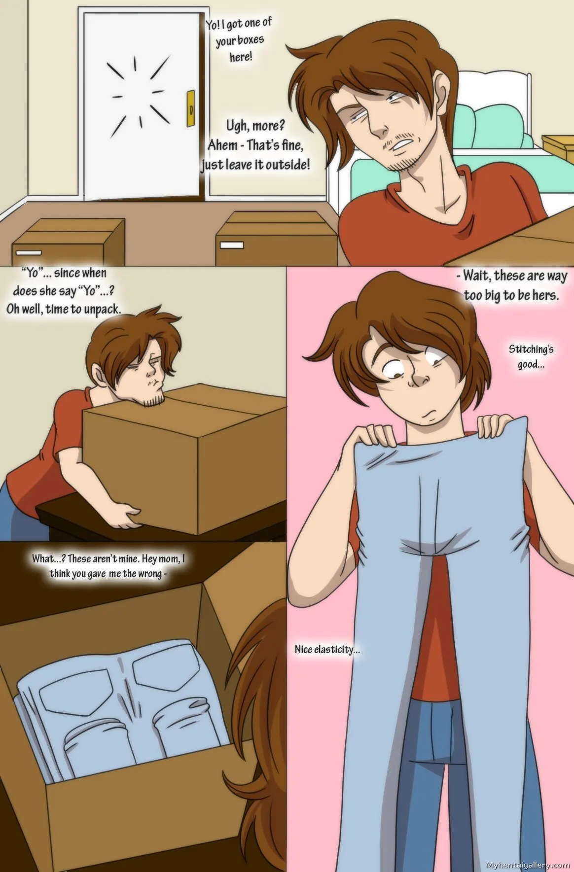 Wrong Jeans porno comics Cover