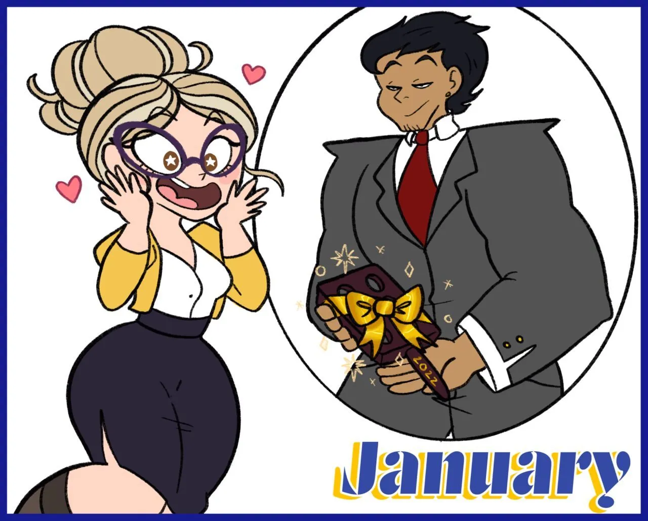 Mr Stern Calendar porno comics Cover