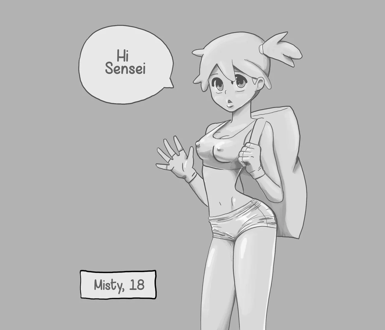 Misty's Hot Set porno comics