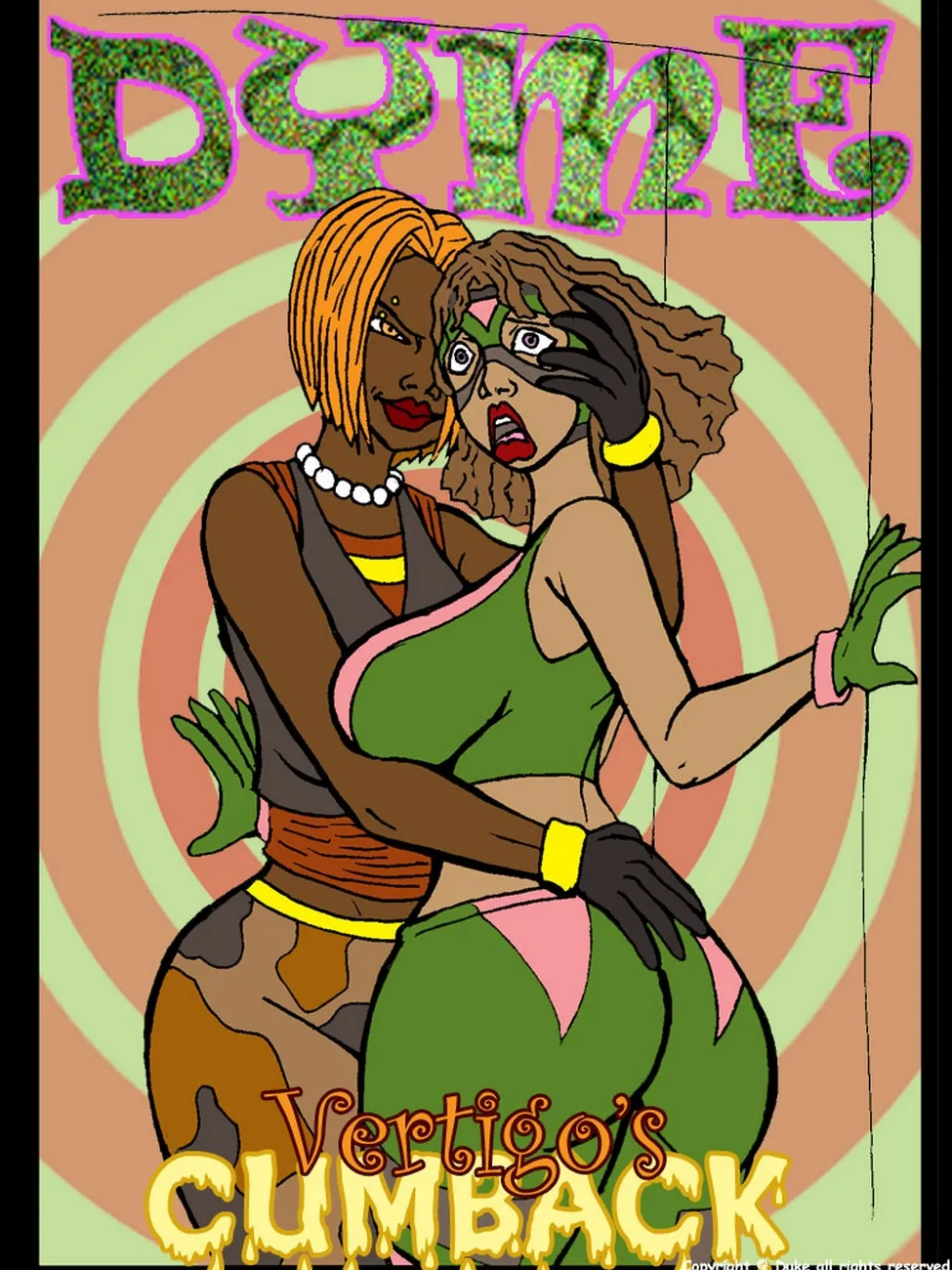Dyme Vertigo's Cumback 1 porno comics Cover