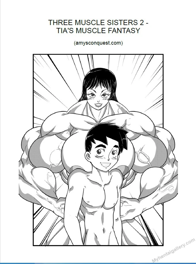 Three Muscle Sisters 2 - Tia's Muscle Fantasy porno comics
