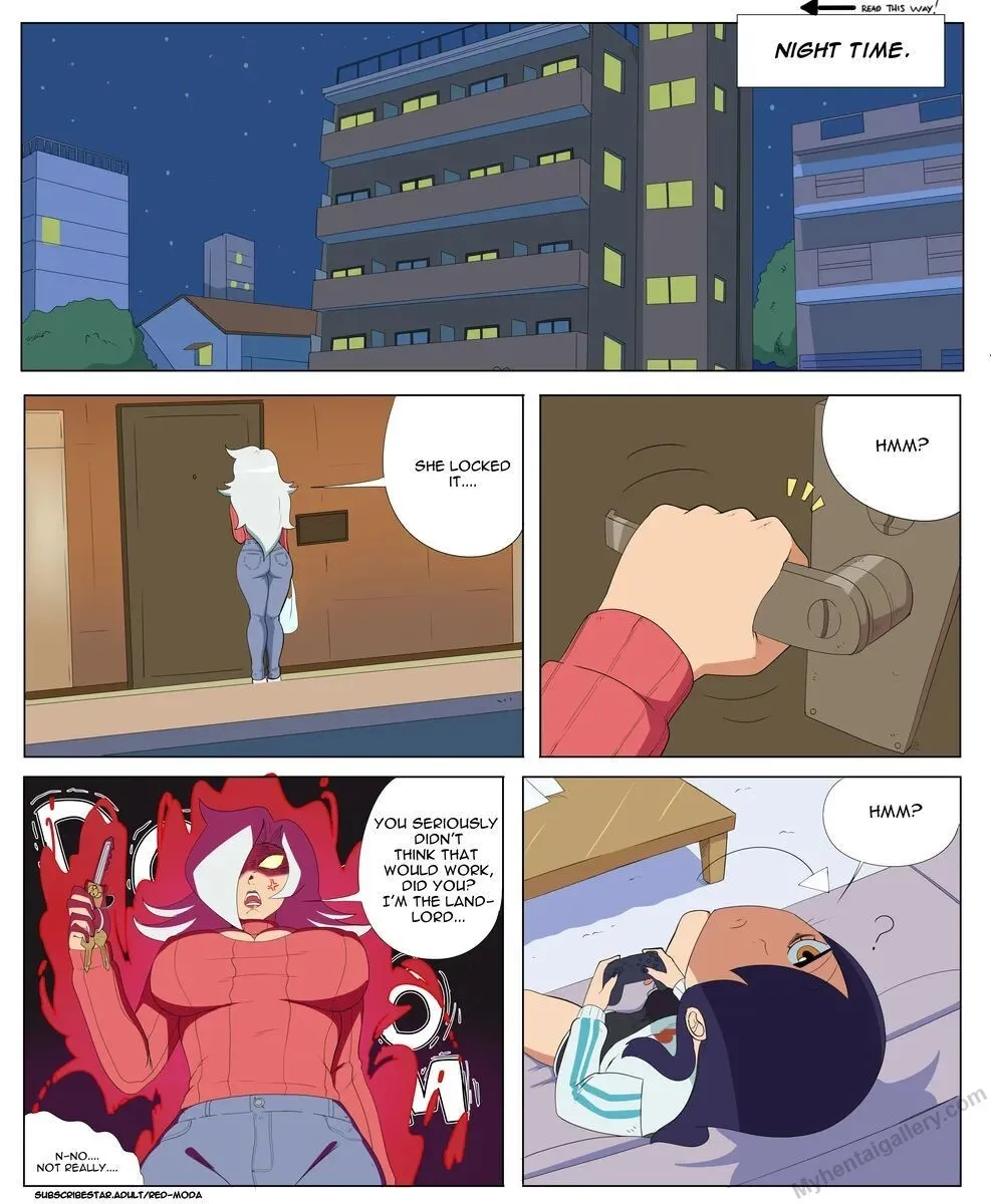 My Annoying! Landlord 4 - Mona & Concequences porno comics