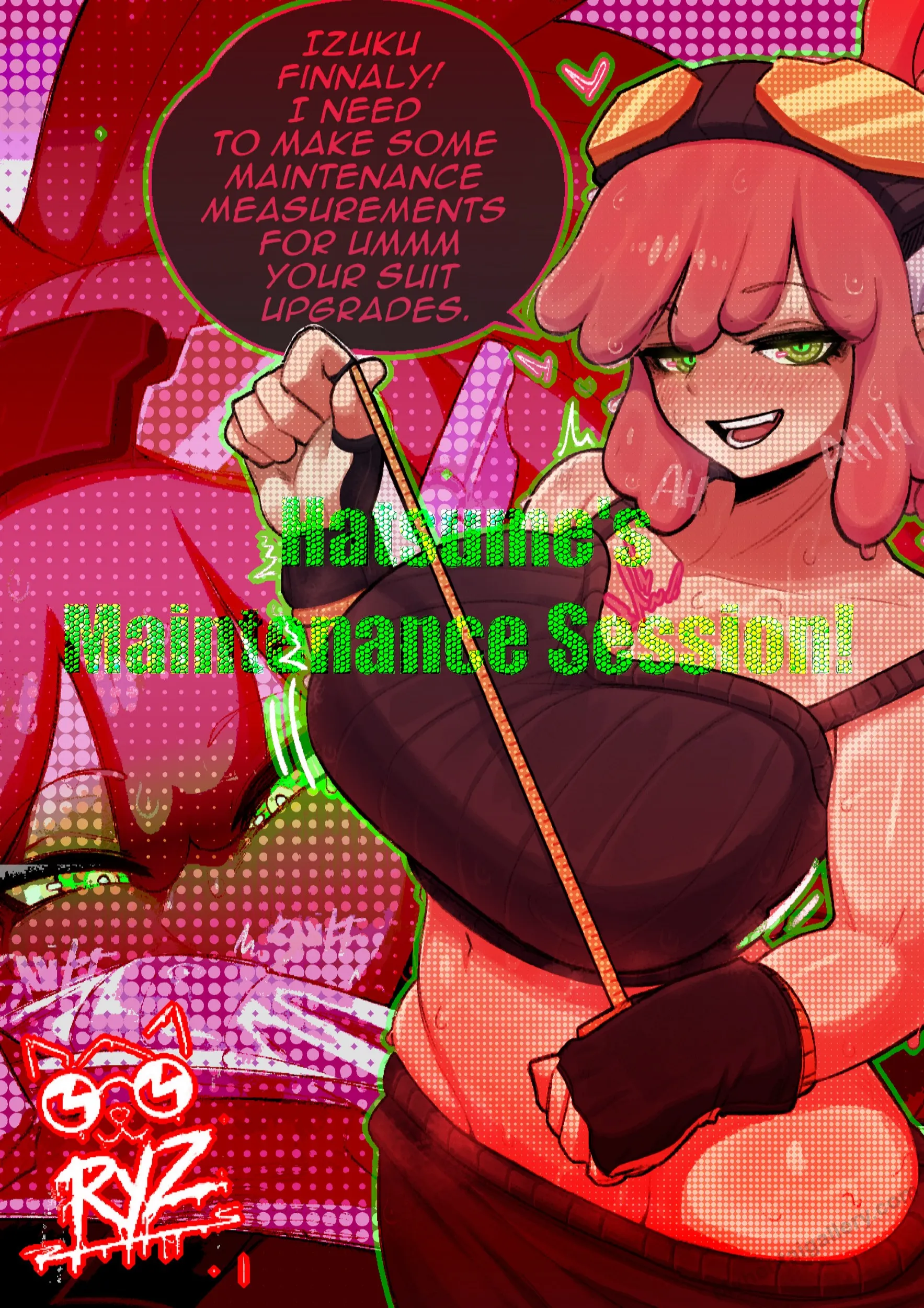 Hatsume's Maintenance Session! porno comics