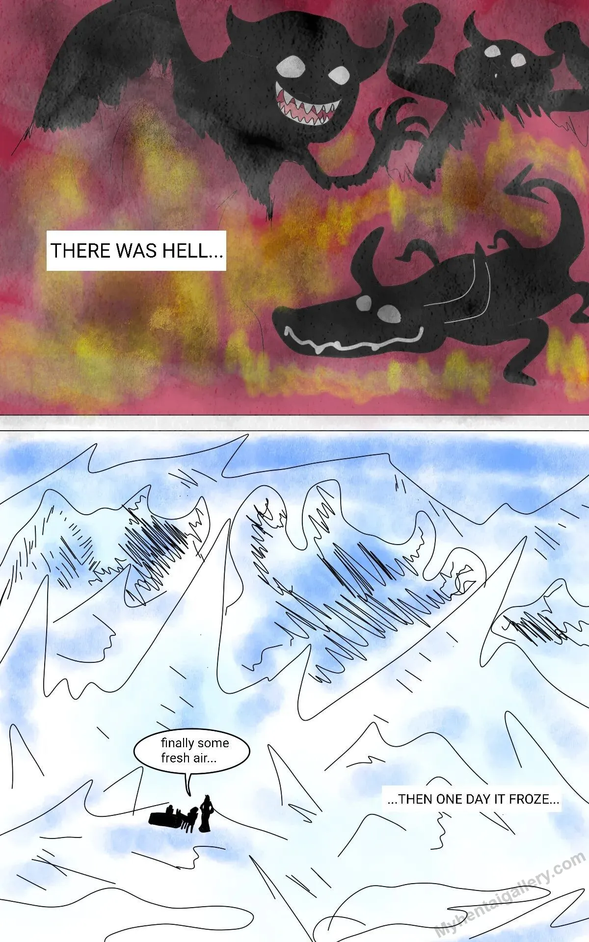 Witch Tickle In Hell porno comics