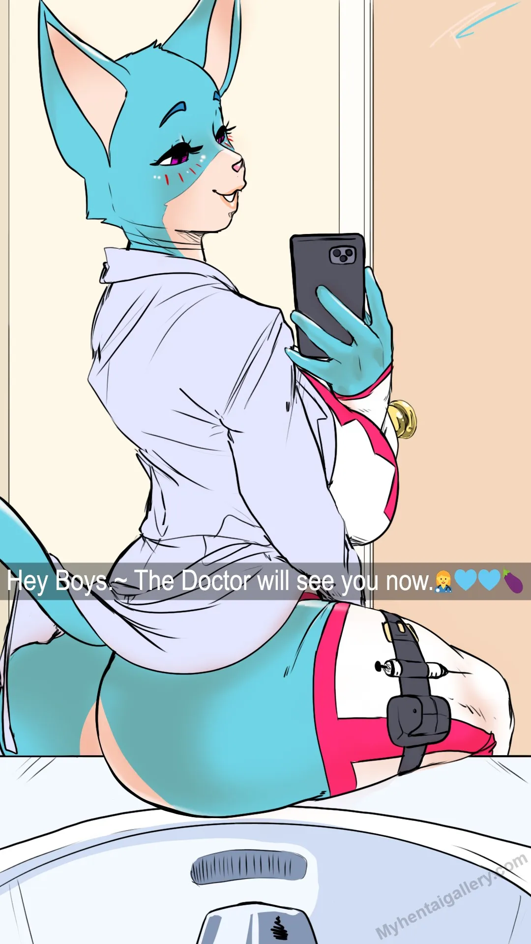 Status Update porno comics Cover