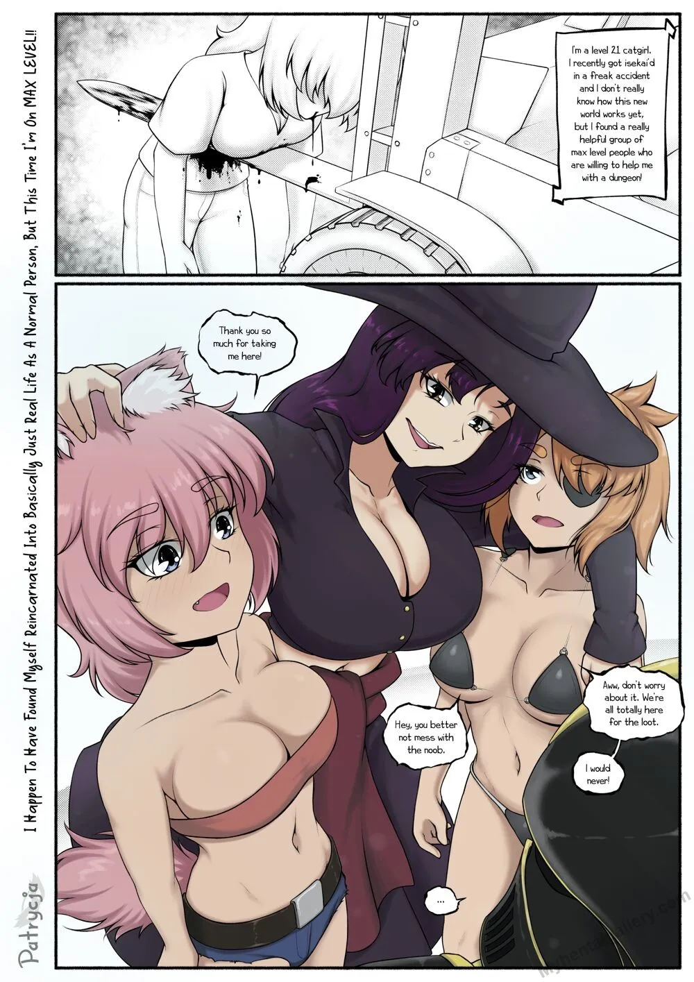 Max Level! porno comics Cover