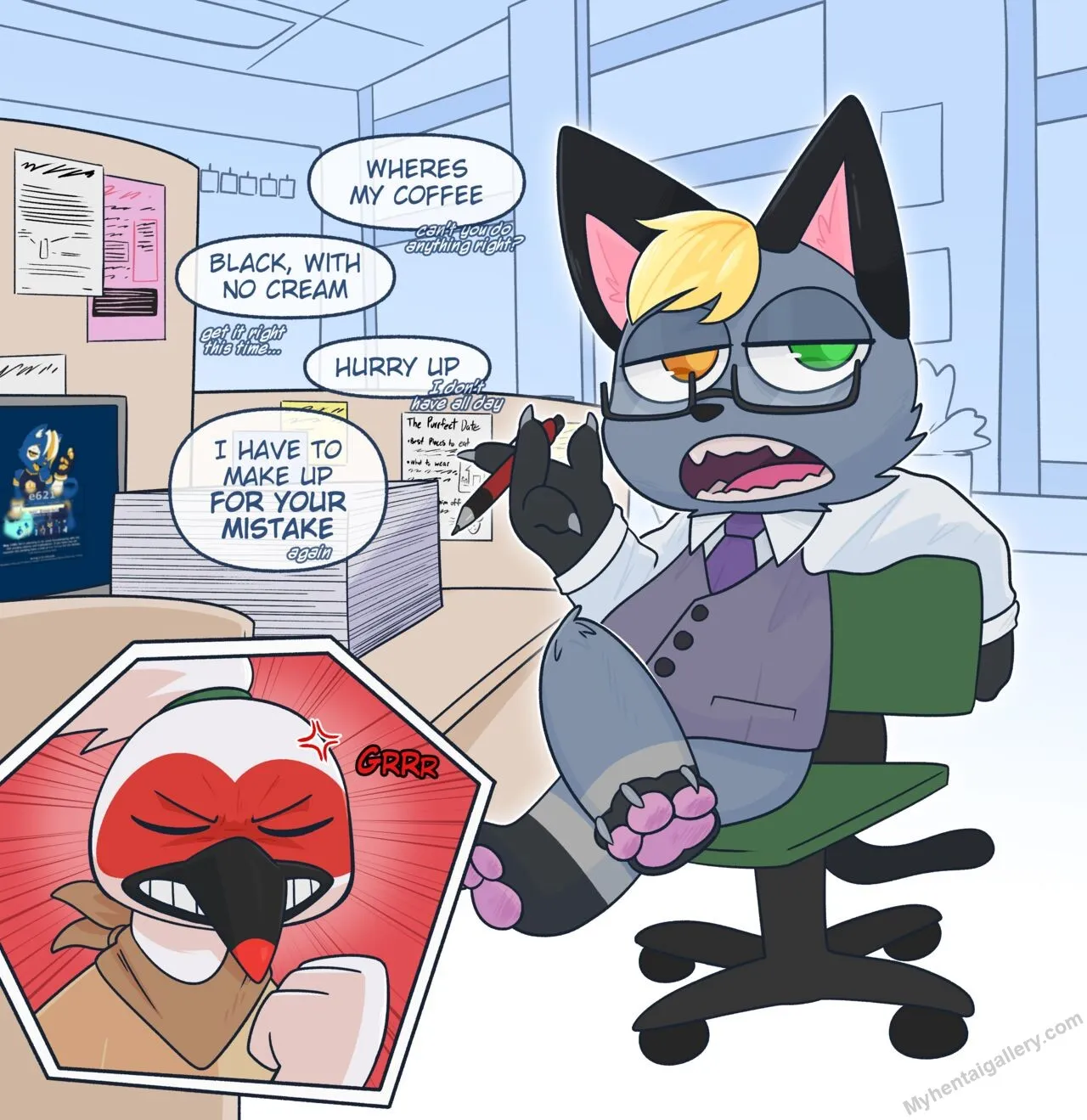 From Task Master To Yes Meowster! porno comics
