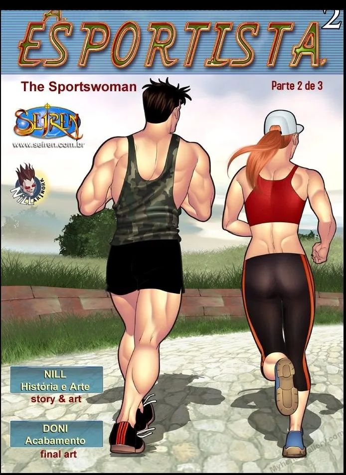 The Sportswoman 2 - Part 2 porno comics Cover