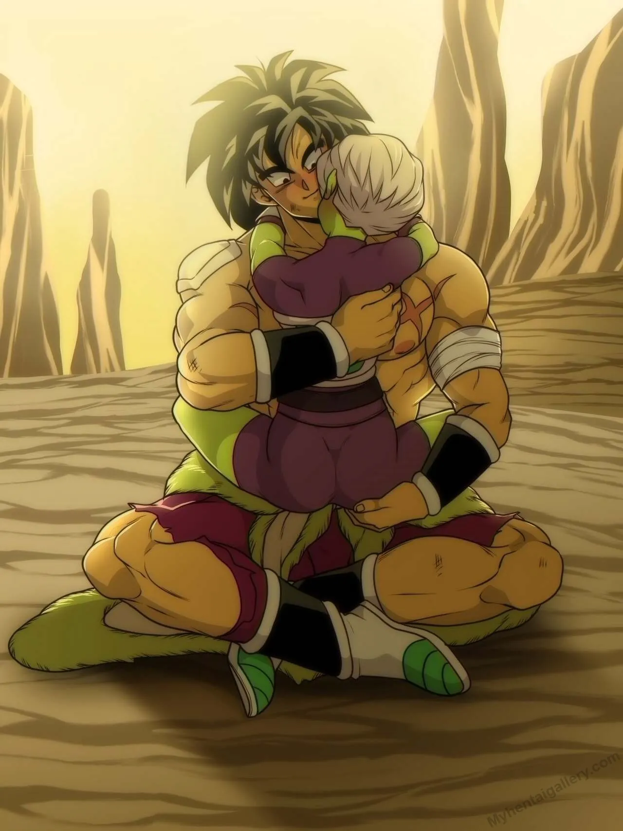 Broly x Cheelai! porno comics Cover