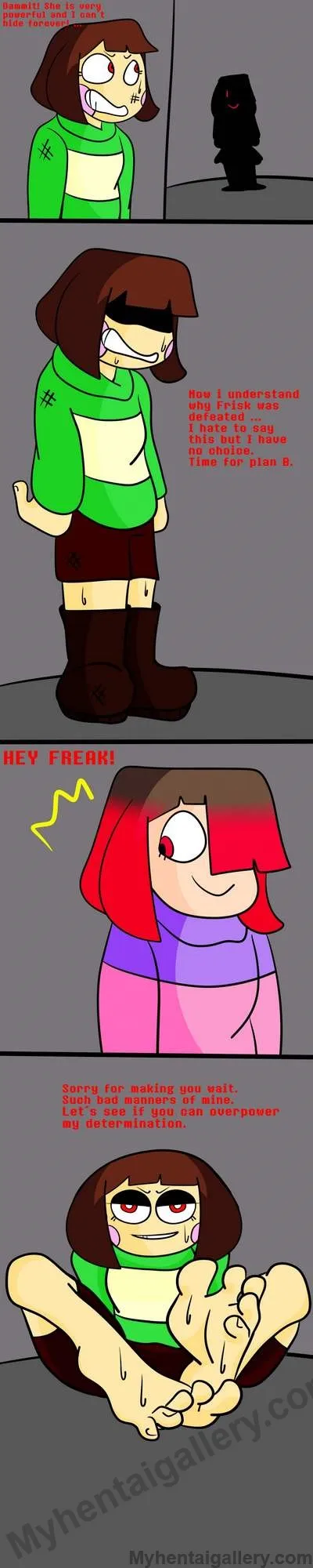 Chara's Demise porno comics